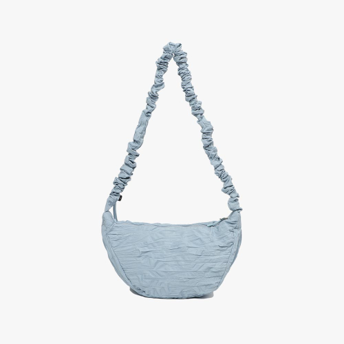 плиссе хобосумка SKY BLUE