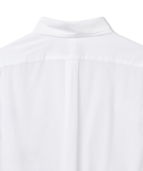 CUBDPPCS-LONG SLEEVE-SPORT SHIRT 50/1 BISTRCH POPLIN - WHITE