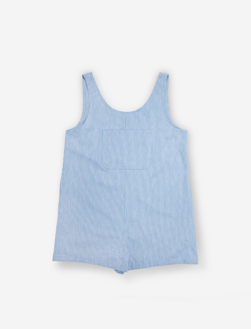 Ua Romper Blue Stripe