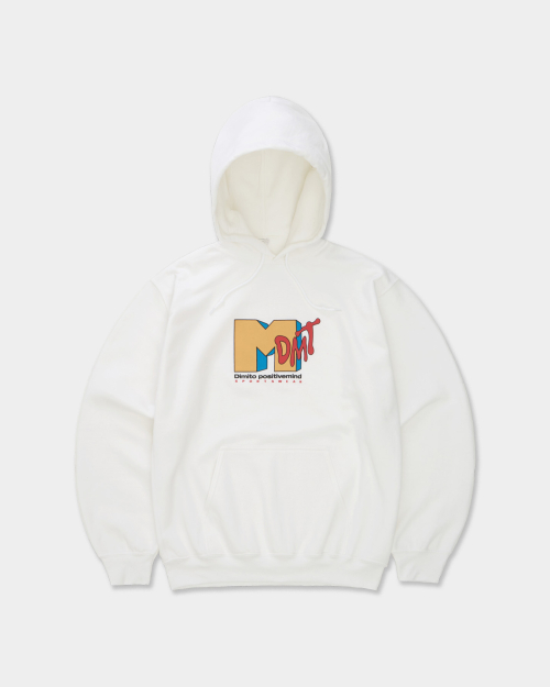 DMTV HOODIE WHITE