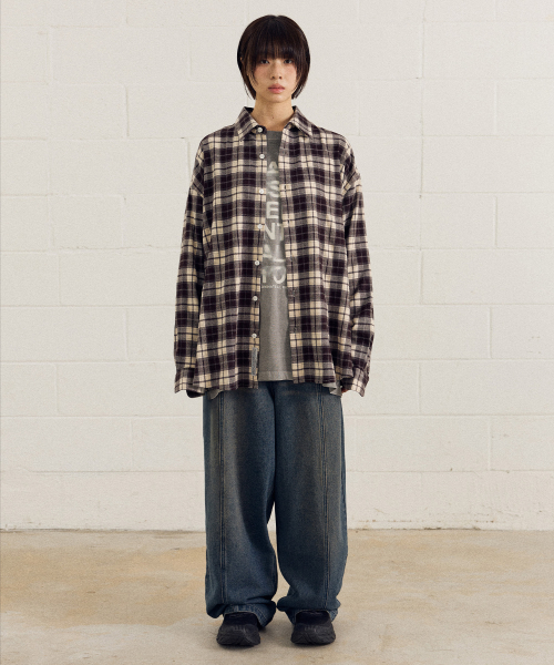 lattice check рубашка-3Color