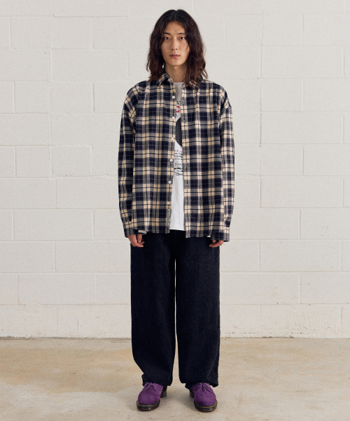 lattice check рубашка-3Color