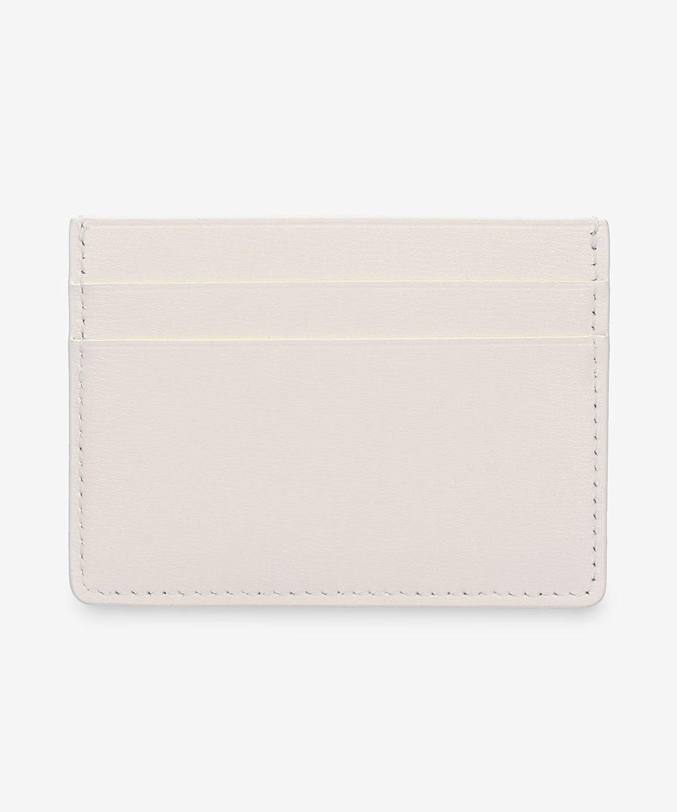 ■Jil Sander■ Logo Decorated Card Holder Eggshell J07VL0006 202407171134102503395533266972