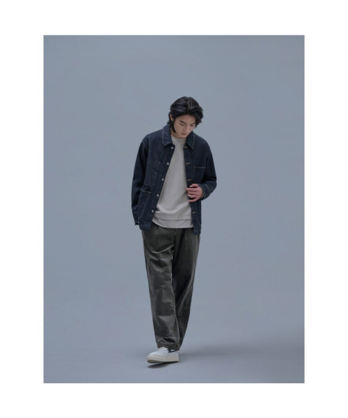 Mallet Denim Coverall Jacket Navy