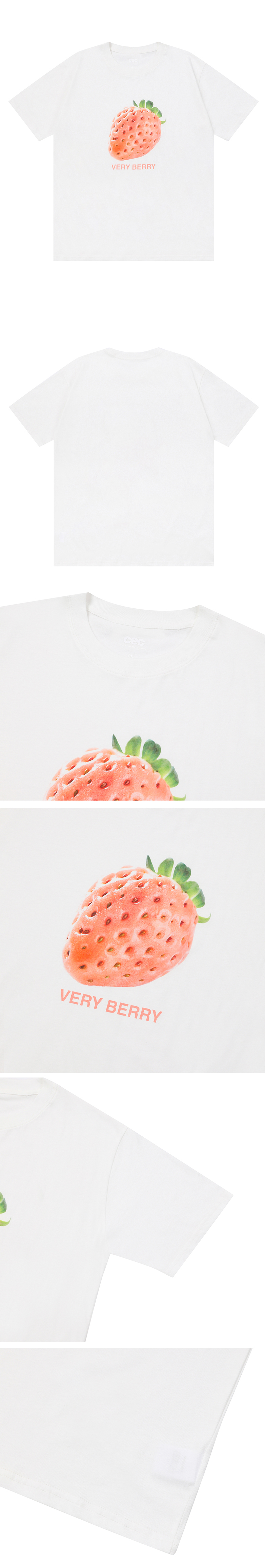 【CHANCECHANCE】VERY BERRY T-SHIRT 챈스챈스(CHANCECHANCE) VERY BERRY T-SHIRT - 사이즈 & 후기