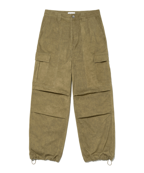 хлопок washed карго штаны-бежевый