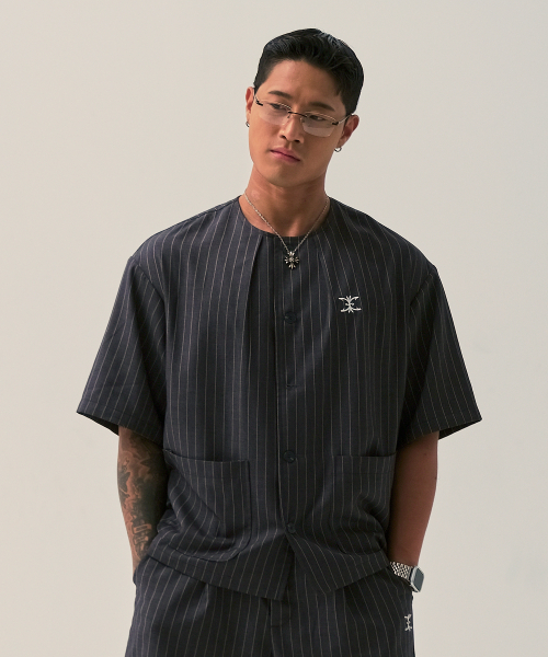 полоска dart short sleeve куртка