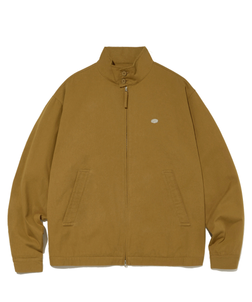Metal Symbol Logo Herington Jacket-Camel