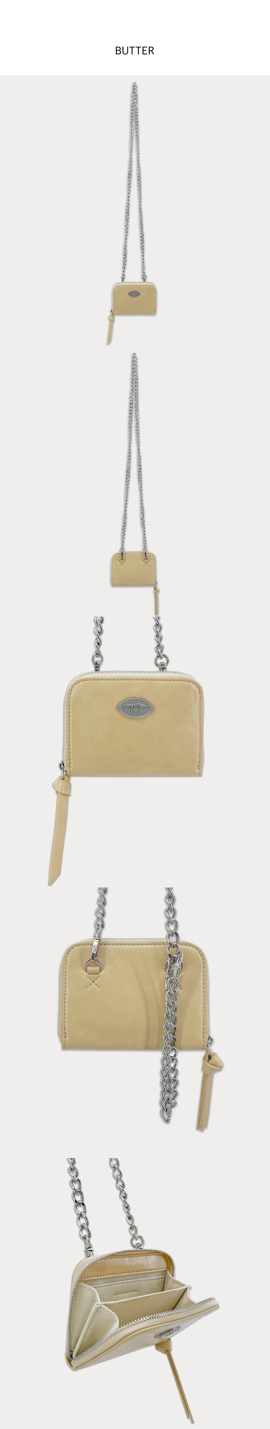 トートバッグ SOMEWHERE BUTTER. fle chain wallet light blue B23BA012306AF MUSINSA公式 | SOMEWHEREBUTTER Fle Chain Wallet - 7color