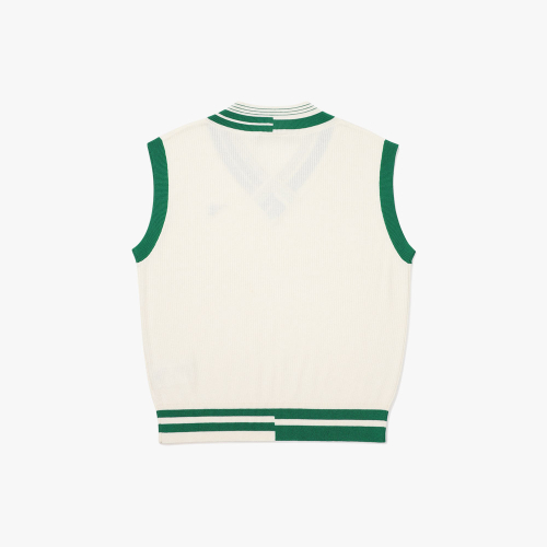 Cozy вязаный жилет женский — OFF WHITE