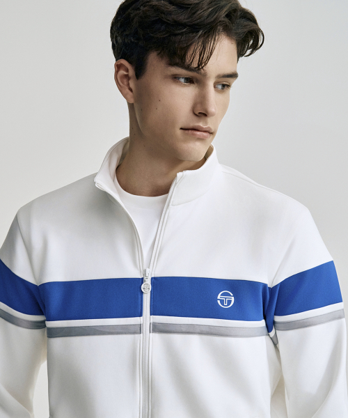 Мужская олимпийка Sergio Tacchini Damarindo в стиле колор-блок