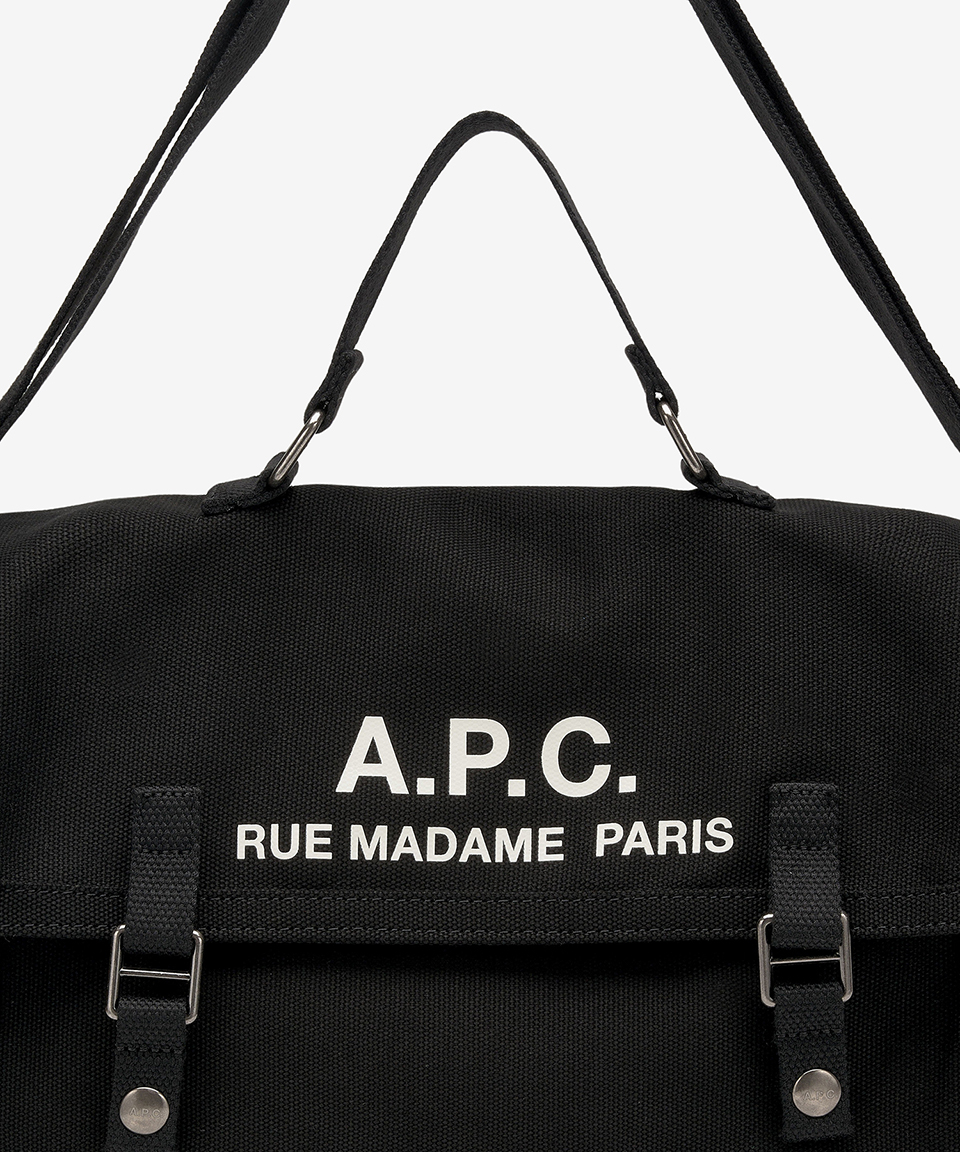 ☆A.P.C.☆ Recuperation Vesace Tote Bag Black CODBMH61930LZZ Recuperation satchel | A.P.C.