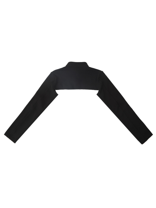 Спортивный костюм с пайпингом и принтом (Black)