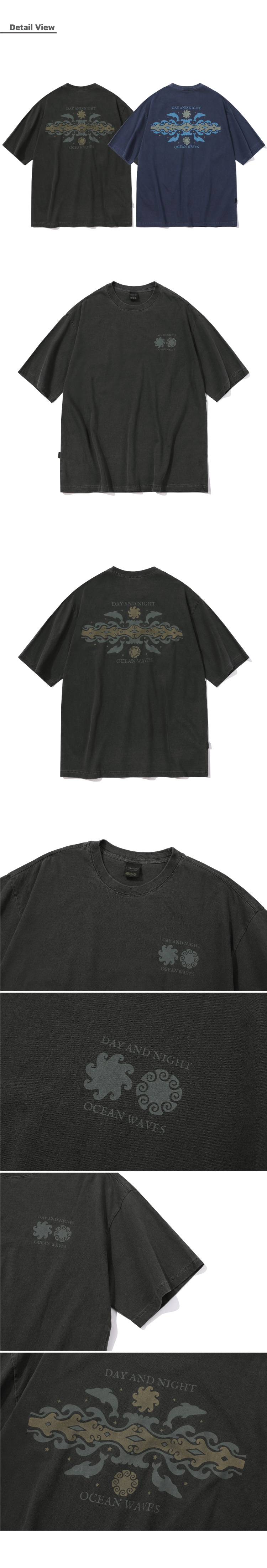 MUSINSA | CPGN STUDIO Day and Night Pigment Short Sleeve T