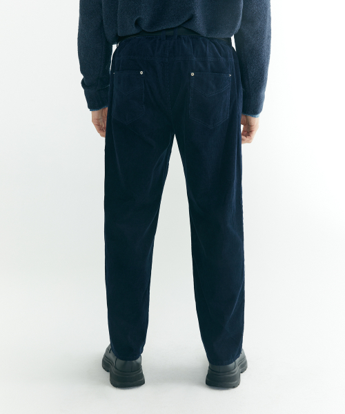 Вельветовые брюки Westside Navy (большие размеры)