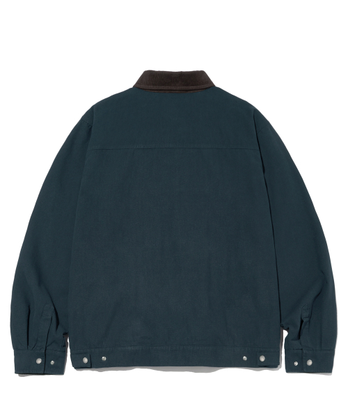 Хлопковая рабочая куртка-Navy