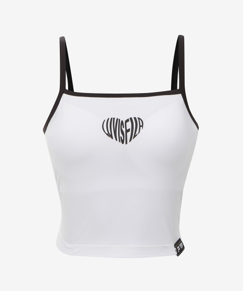 [FILA UNDERWEAR X LUVISTRUE] LUVISFILA BRA TOP(WHITE)