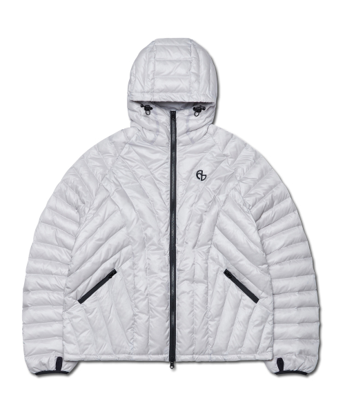 NUBES LIGHT DUCK DOWN - GLOSSY GRAY