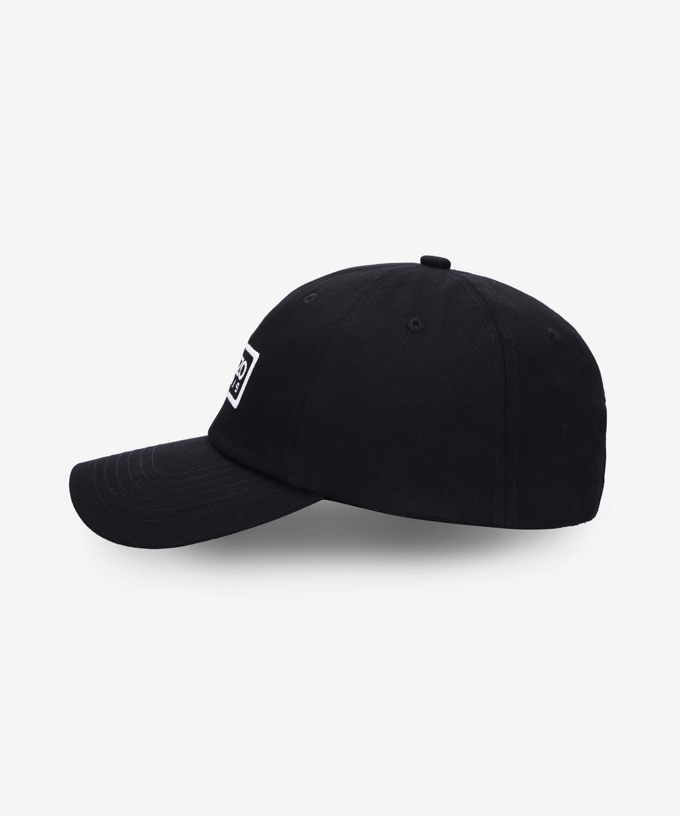 MUSINSA | KENZO Genzo Logo Ball Cap - Black / FE58AC711F3299