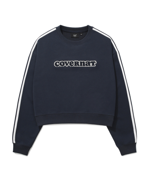 Женский свитшот с логотипом Cooper Navy