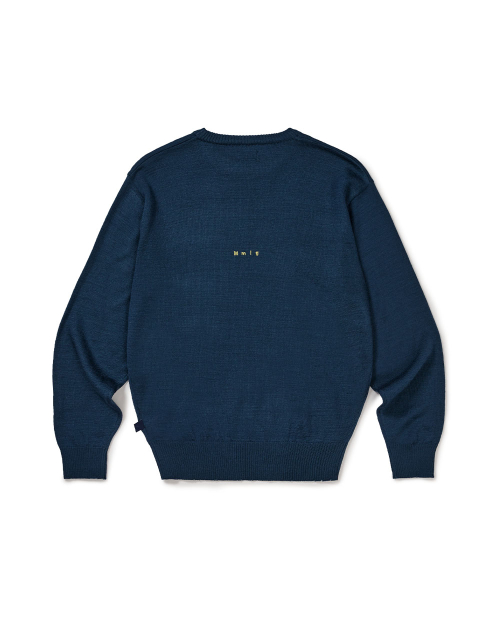 [Mmlg] MM AUTHENTIC KNIT (BLUE)
