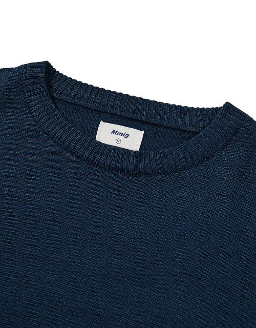 [Mmlg] MM AUTHENTIC KNIT (BLUE)