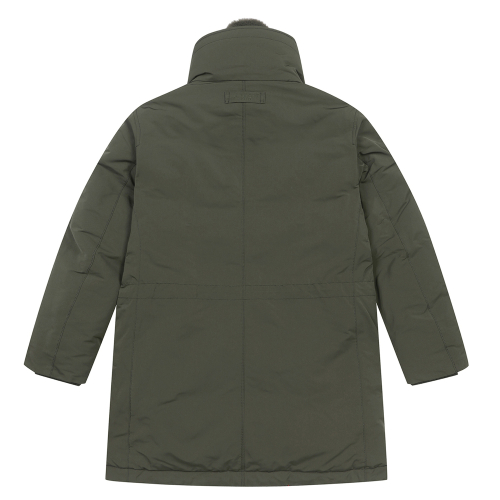 Мужская куртка-топпер с меховым воротником Deep Khaki (A0CT45127)