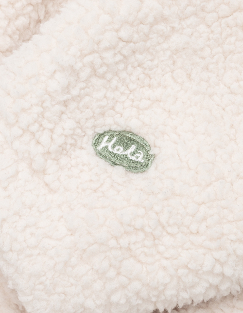 Crayon Fleece Anorak (Ivory)