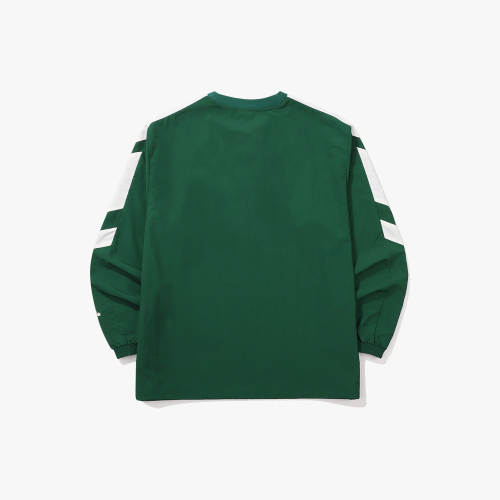 Тканый анорак в клетку GREEN
