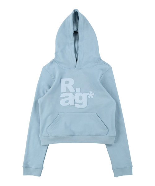 (w) TCM rag hoodie (sky blue)