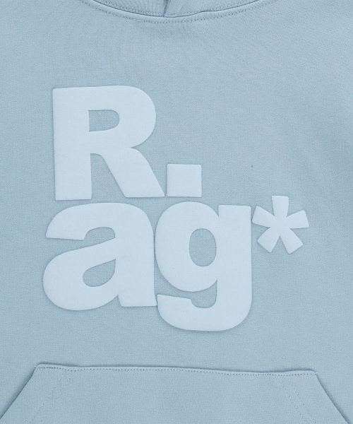 (w) TCM rag hoodie (sky blue)