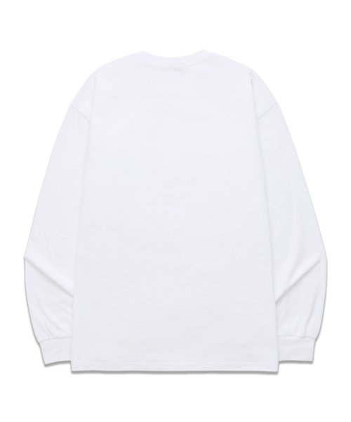 Weather emoticon длинный sleeve (DLS002) white