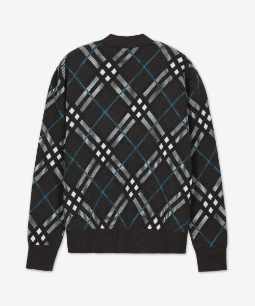 Кардиган из шерсти и мохера в клетку - Snug / 8093496