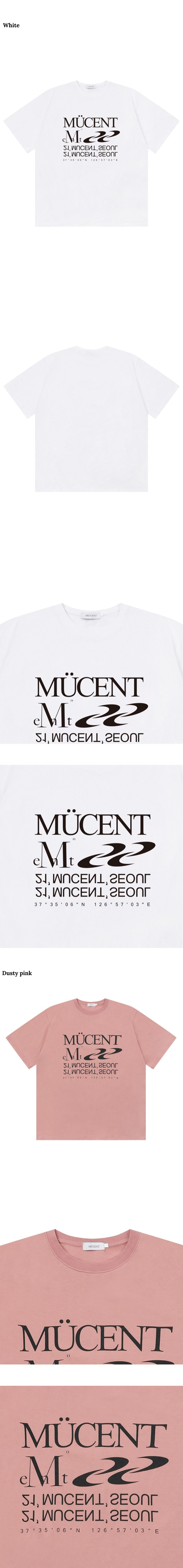 ★MUCENT★ Essential Lettering Short Sleeve T-Shirt 3 Colors MUSINSA | MUCENT Essential lettering short sleeve tee (3 colors)