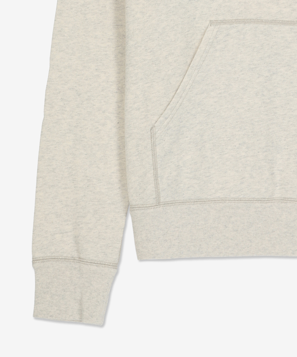 ★Isabel Marant★ Miley Hood Ecru SW0027HAB1M18H23EC SW0027H MILEY SWEATSHIRT Man Ecru/Camel | ISABEL MARANT Official