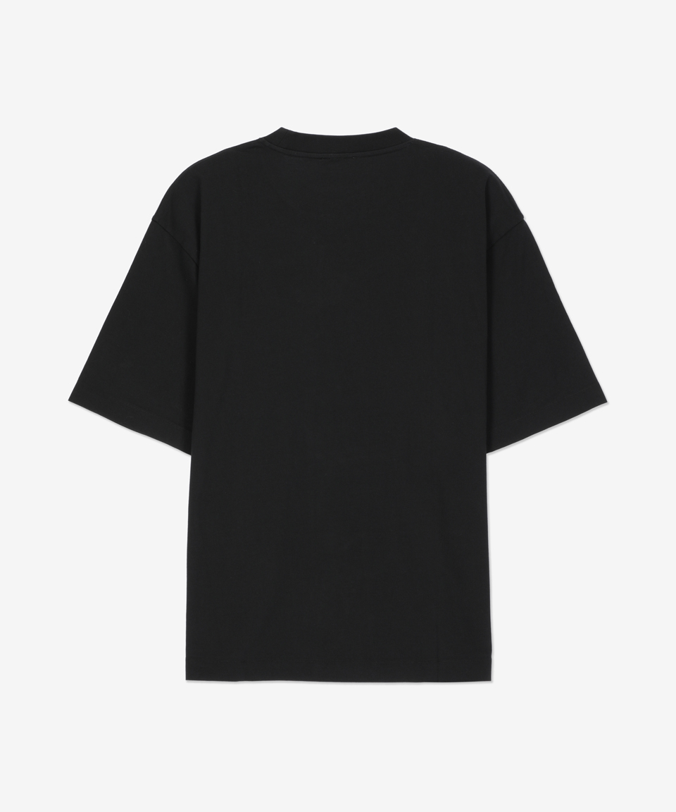 ★Off-White★ Big Boogie Skate Short Sleeve T-Shirt Black OM MUSINSA | Off White Big Boogie Skate Short Sleeve T-Shirt