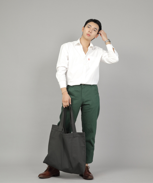 PORTER BIG SIZE SHOULDER BAG PBS-139 CHARCOAL