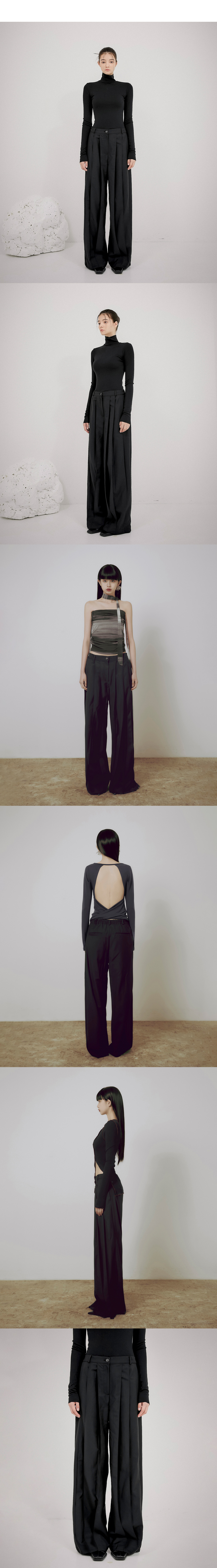 MUSINSA | FLAREUP 3.Pin-tuck Wide Pants (FL-239)
