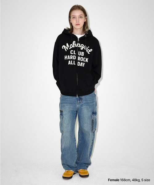 ALL DAY ZIP UP HOODIE_2colors