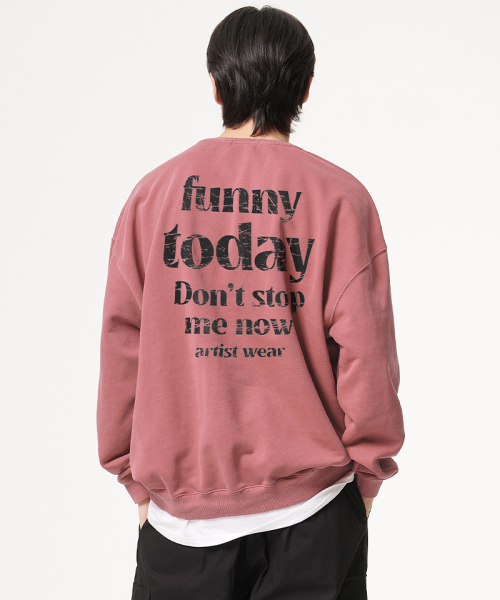 Свитшот ATW Funny Today Pigment GR