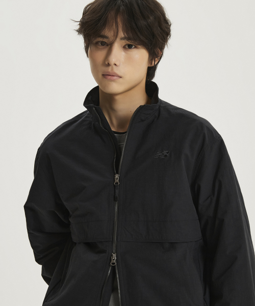 NEW BALANCE ニューバランス ヘリテージ スタンドネック ウォームアップジャケット 画像 6