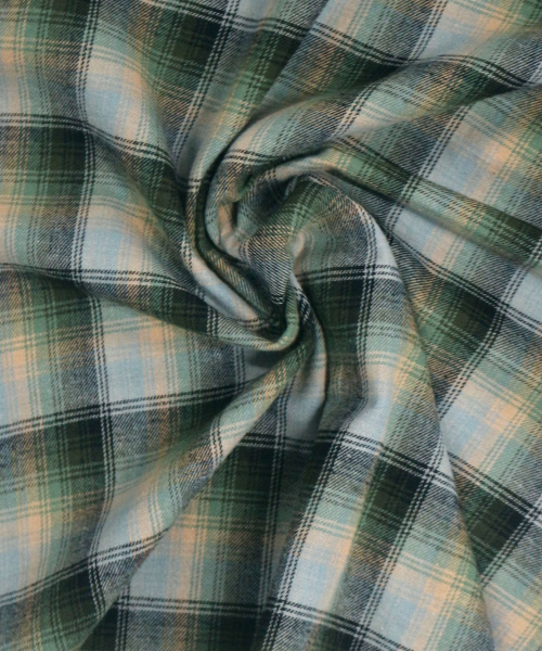 Рубашка в клетку COZY Green