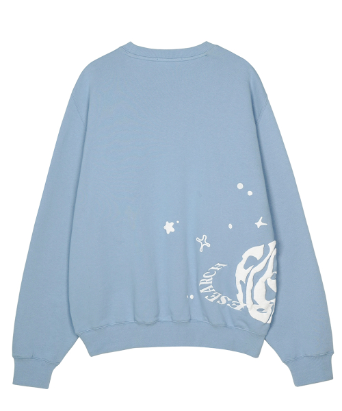 Twinkle Bloom floopy Crewneck Синий