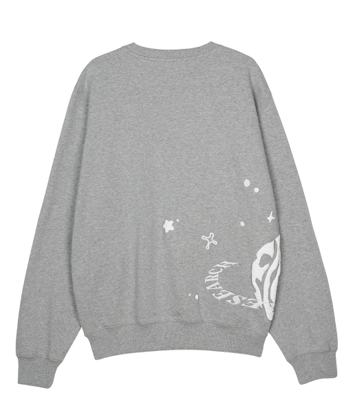 Twinkle Bloom floopy Crewneck M.Серый