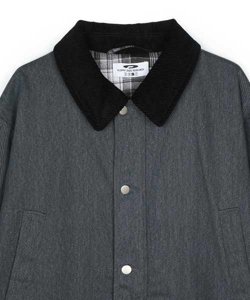 Work Safari Chore Long Jacket Черный