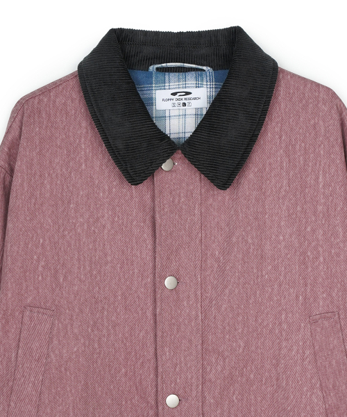 Work Safari Chore Long Jacket Розовый