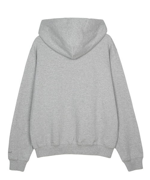 Metal Hot Fix Logo Hoodie M.Серый