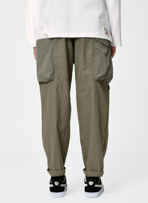 Брюки карго с большими карманами (Khaki)