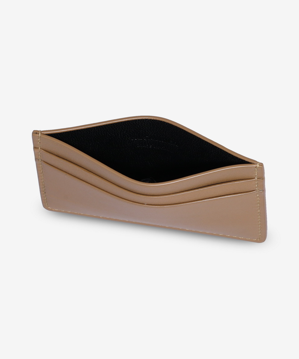 ◇Jil Sander◇ Engraved Logo Card Holder Tobacco J25VL0009P5 MUSINSA | JIL SANDER Engraved Logo Card Holder - Tobacco