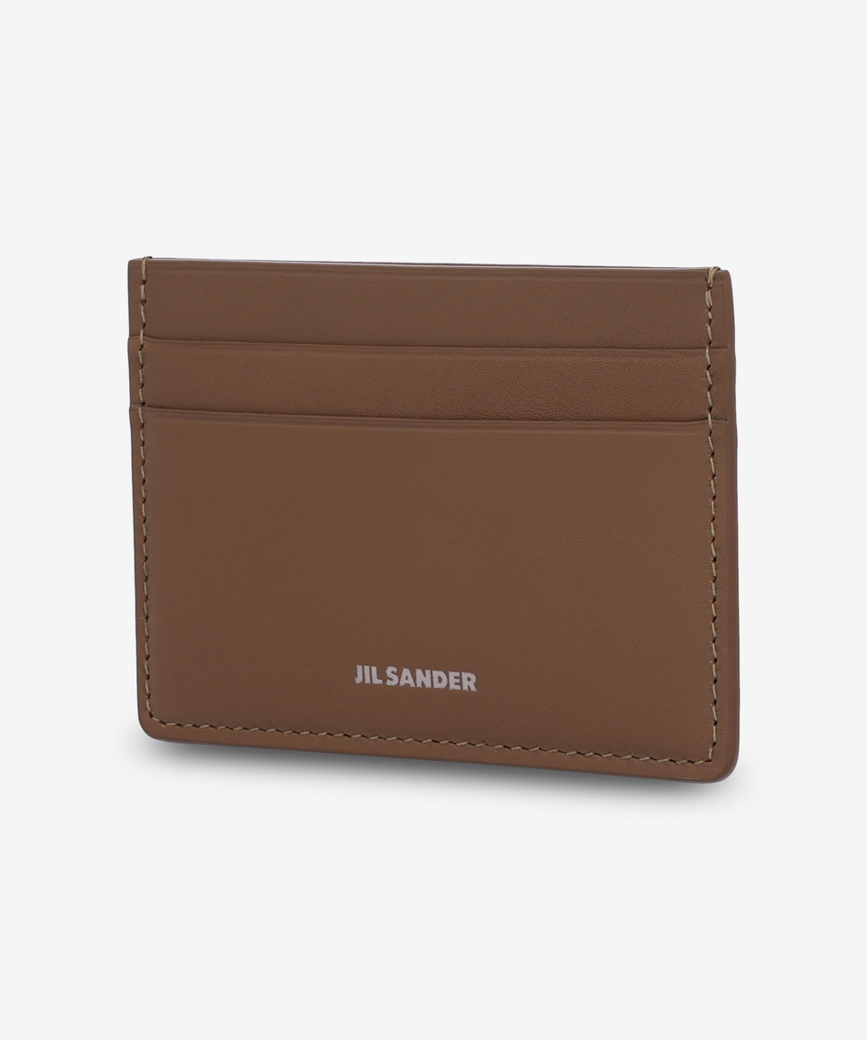 送料関税込☆JIL SANDER ロゴ刻印 レザー カードホルダー☆ JIL SANDER カードケース ロゴ レザー ブラック 関税・送料込み